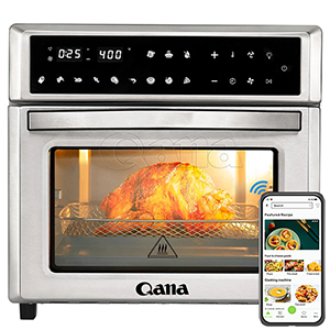 QANA Smart digital WIFI and app air fryers Cook book support Non-stick Oil Free household electric baking oven food processors - copy