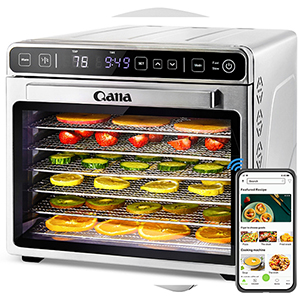 QANA Smart WIFI APP Food Dehydrator Air Fryer For Roast Boil Bake Toast Beef Jerky Vegetables Fruits Dehydrate Machine